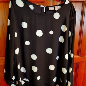 Chico's silky dress top